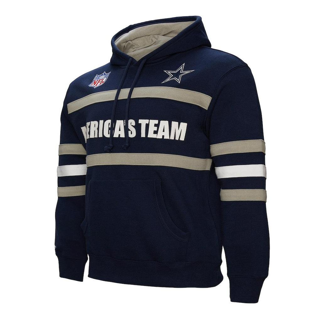 Dallas Cowboys America's Team Head Coach Pullover Hoodie - Navy Hoodies