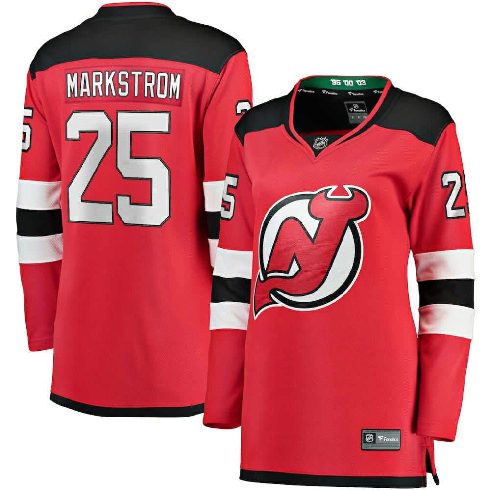 Jacob Markstrom New Jersey Devils Fanatics Women's Home Breakaway Jersey - Red | US 201931542