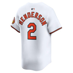 Gunnar Henderson Baltimore Orioles Nike Limited Player Jersey - White Jerseys