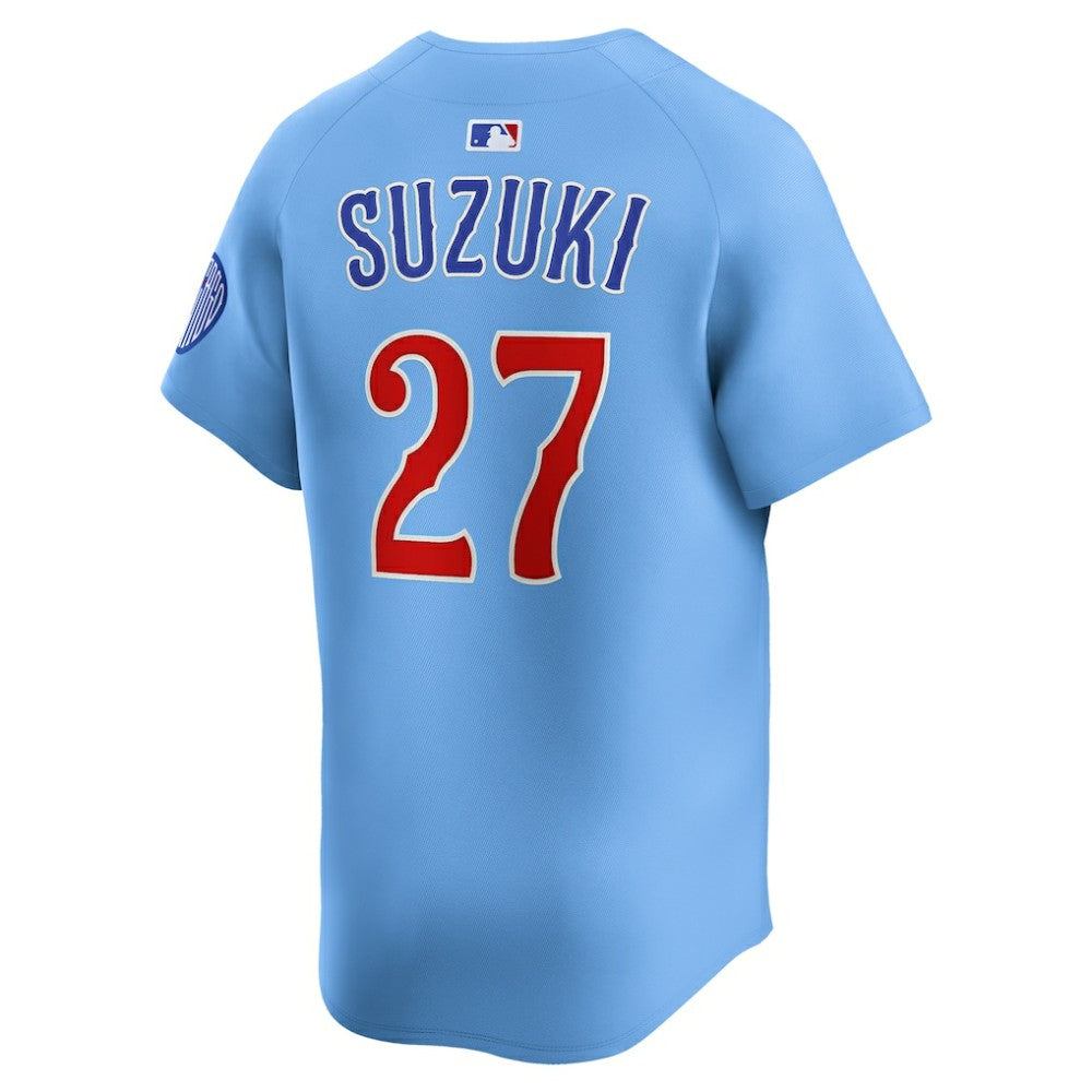 Seiya Suzuki Chicago Cubs Nike 2nd Alternate Limited Player Jersey - Royal Jerseys