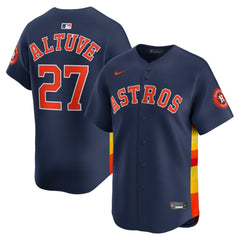 Jose Altuve Houston Astros Nike Alternate Limited Player Jersey - Navy Jerseys