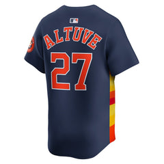 Jose Altuve Houston Astros Nike Alternate Limited Player Jersey - Navy Jerseys