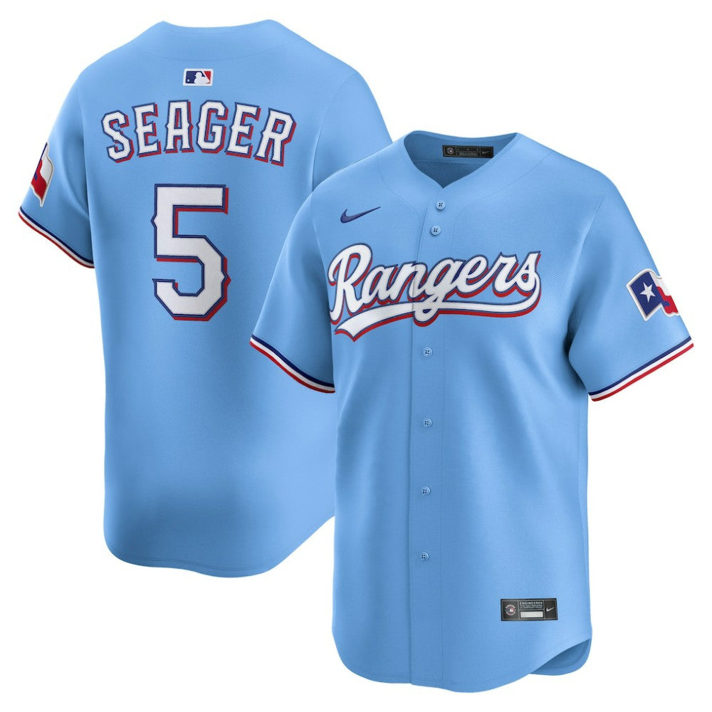 Corey Seager Texas Rangers Nike Alternate Limited Player Jersey - Light Blue Jerseys
