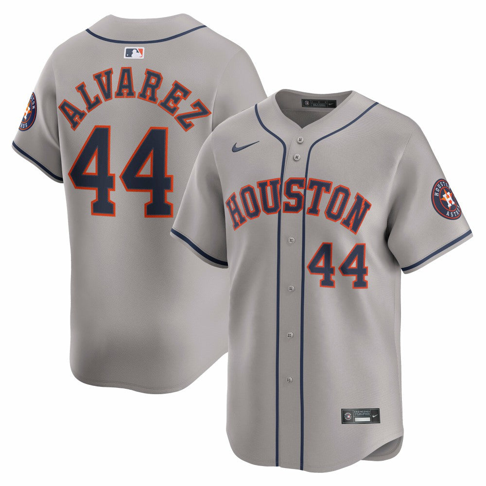 Yordan Alvarez Houston Astros Nike Road Limited Player Jersey - Gray Jerseys