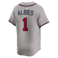 Ozzie Albies Atlanta Braves Nike Road Limited Player Jersey - Gray Jerseys