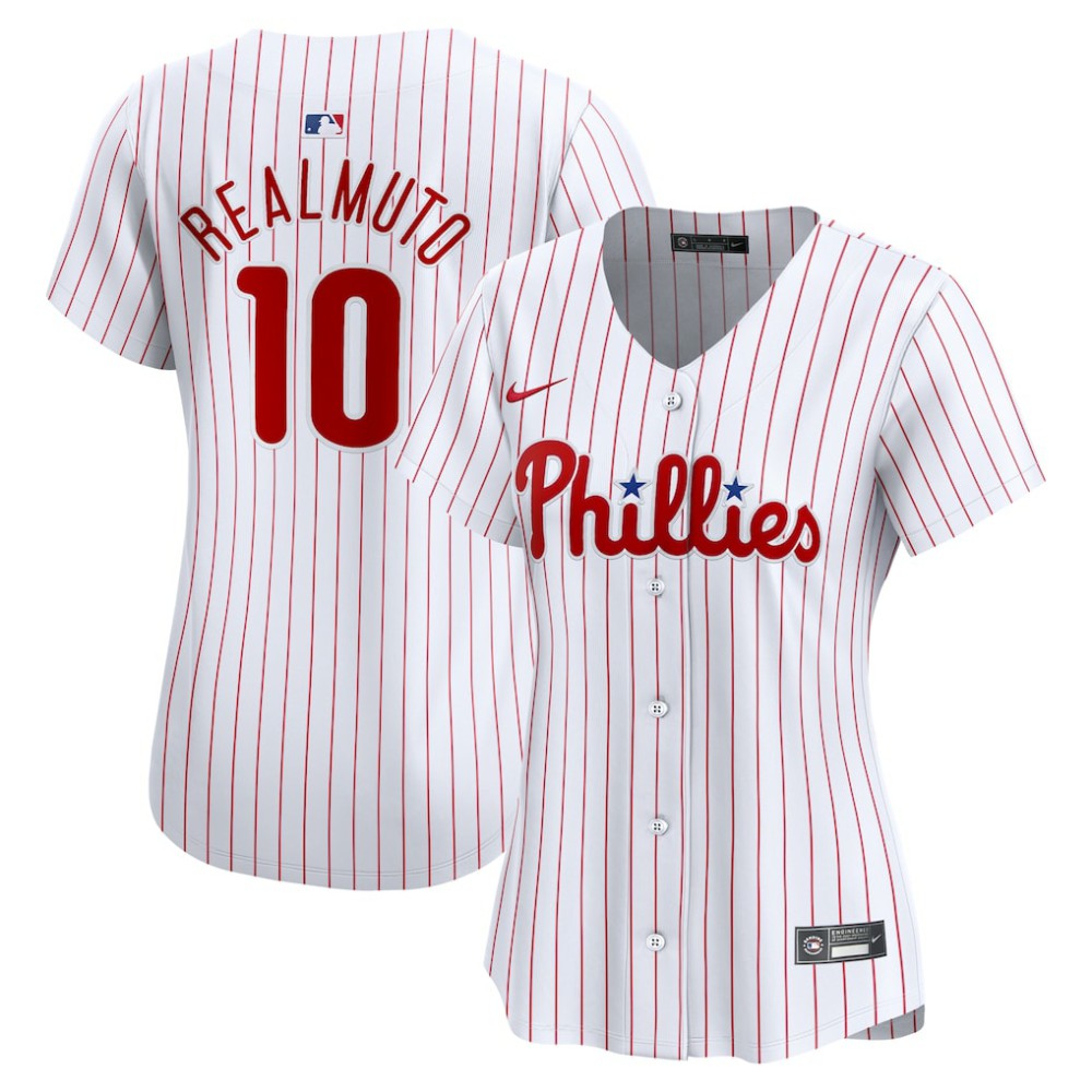 J.T. Realmuto Philadelphia Phillies Nike Women's Home Limited Player Jersey - White Jerseys