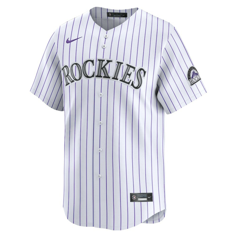 Colorado Rockies Nike Home Limited Jersey - White Jerseys