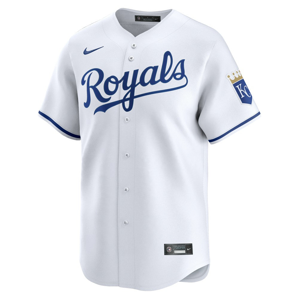 Kansas City Royals Nike Home Limited Jersey - White Jerseys