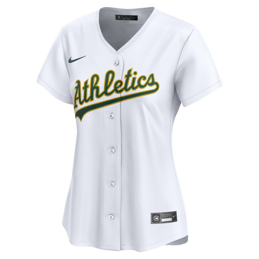 Athletics Nike Women's Home Limited Jersey - White Jerseys