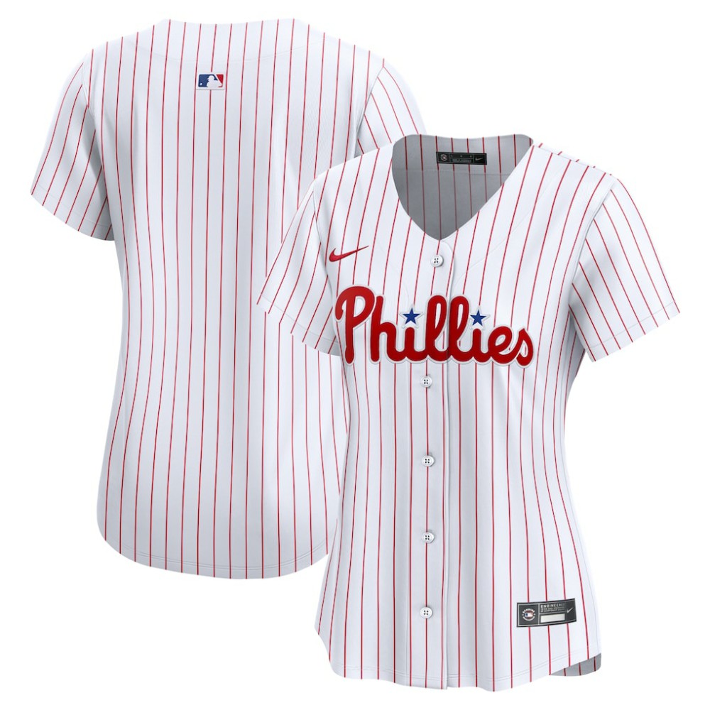 Philadelphia Phillies Nike Women's Home Limited Jersey - White Jerseys