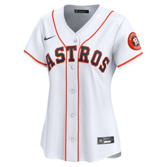 Houston Astros Nike Home Women's Limited Jersey - White Jerseys