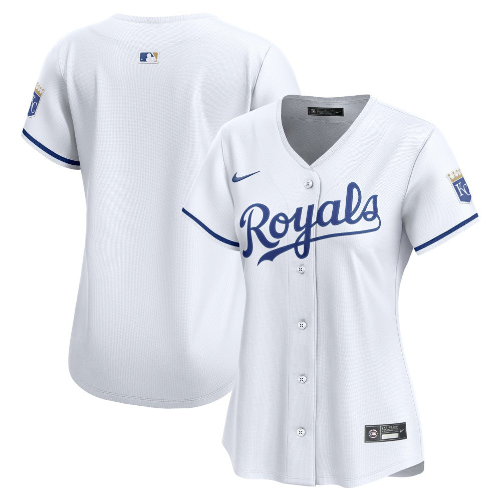 Kansas City Royals Nike Women's Home Limited Jersey - White Jerseys