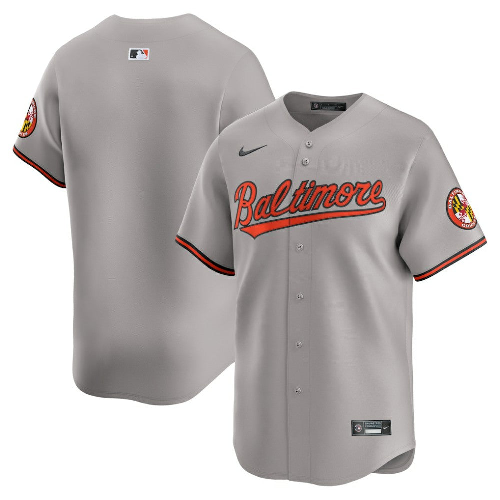Baltimore Orioles Nike Road Limited Jersey - Gray Jerseys