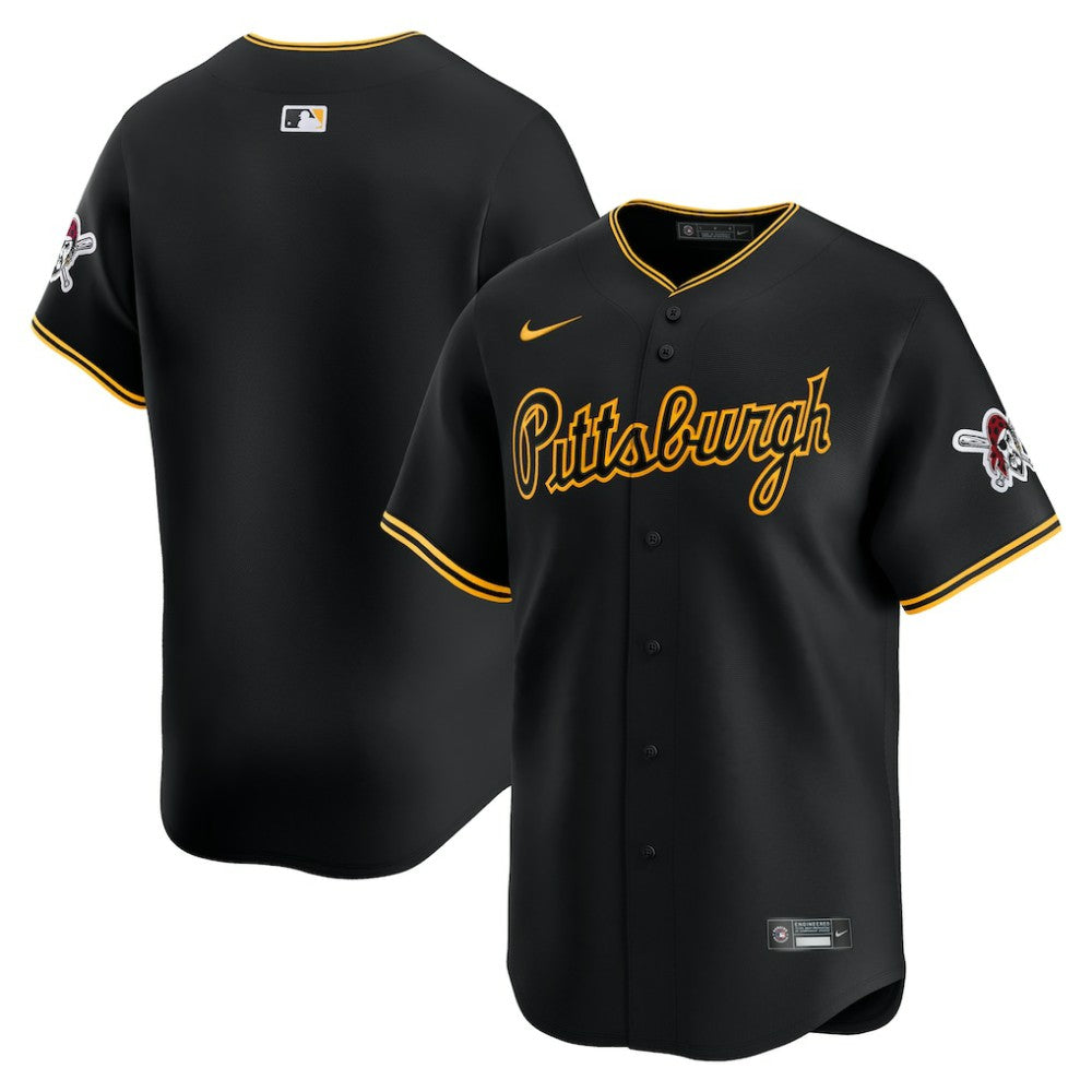 Pittsburgh Pirates Nike Alternate Limited Jersey - Black Jerseys