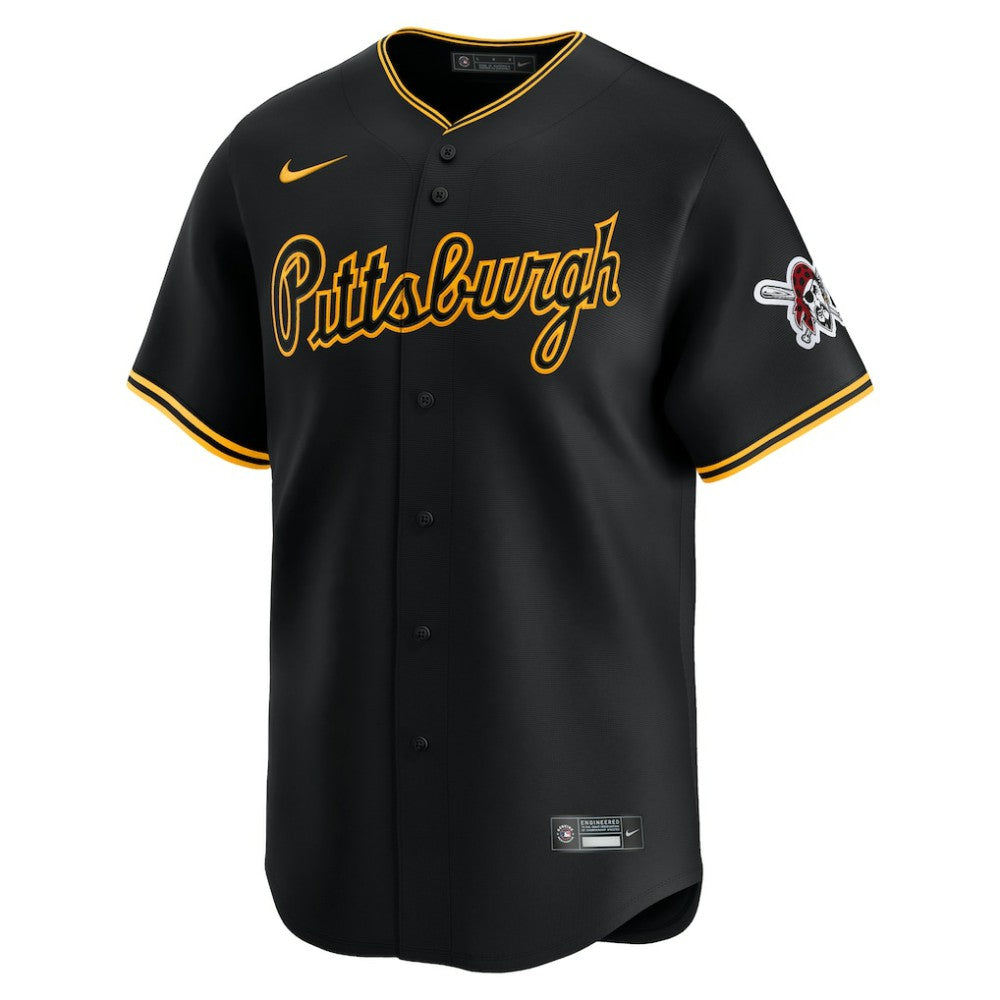 Pittsburgh Pirates Nike Alternate Limited Jersey - Black Jerseys