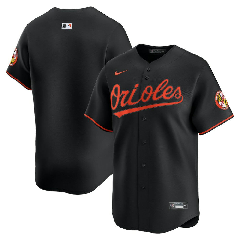 Baltimore Orioles Nike Alternate Limited Jersey - Black Jerseys