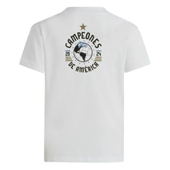 Argentina National Team Youth 2024 Copa America Champions T-Shirt White - Adidas sale