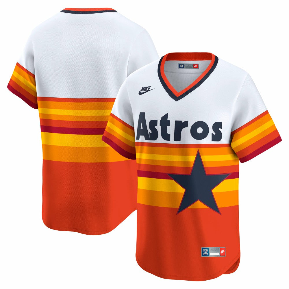 Houston Astros Nike Cooperstown Collection Limited Jersey - White Jerseys