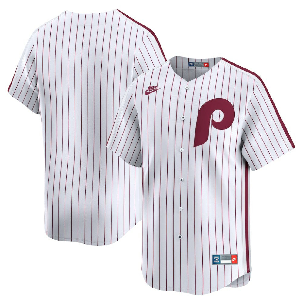 Philadelphia Phillies Nike Cooperstown Collection Limited Jersey - White Jerseys