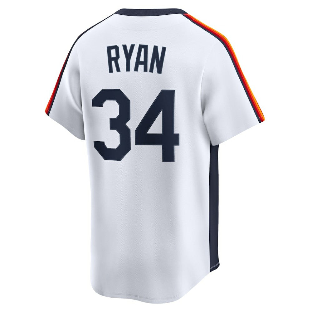 Nolan Ryan Houston Astros Nike Throwback Cooperstown Collection Limited Jersey - White Jerseys