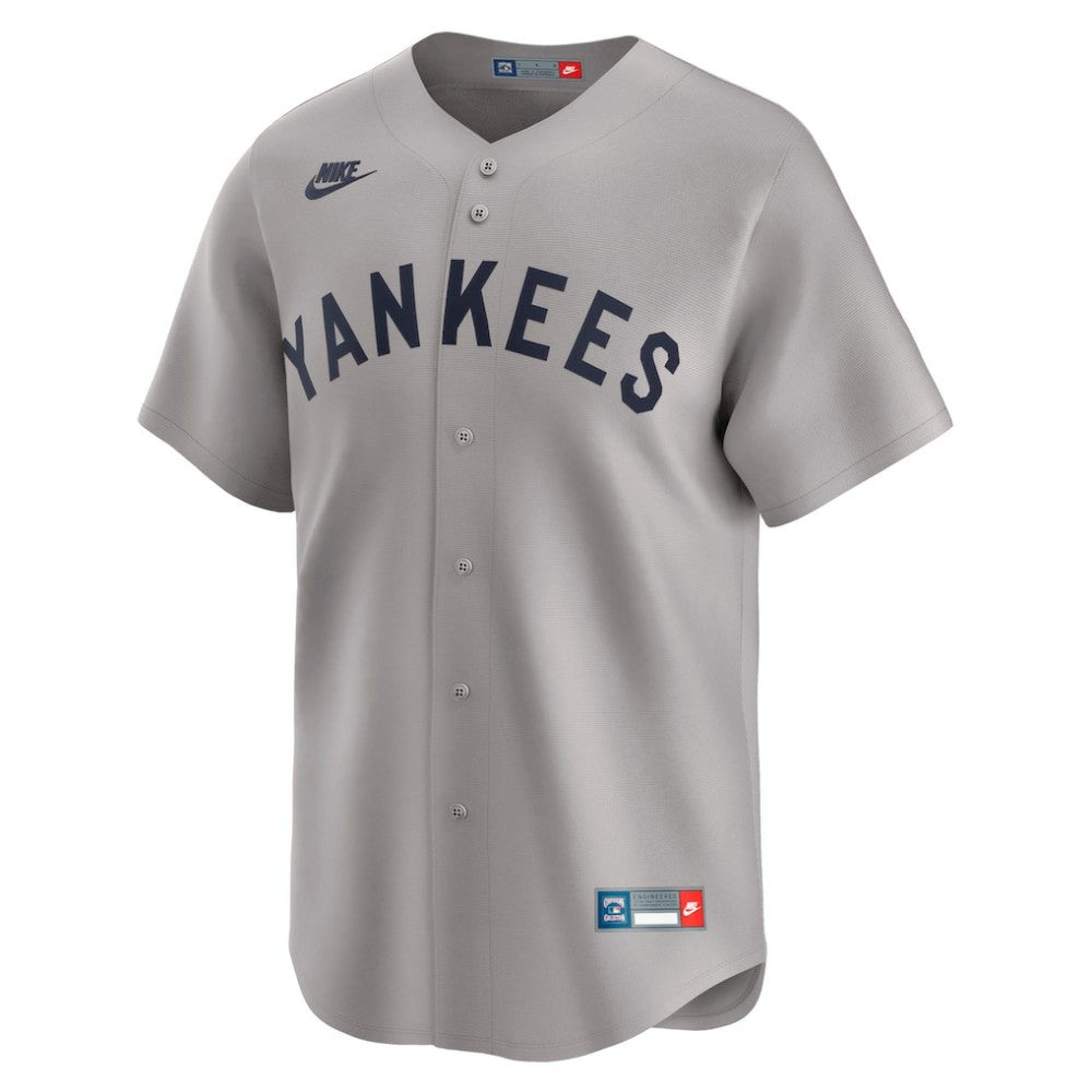 Babe Ruth New York Yankees Nike Throwback Cooperstown Collection Limited Jersey - Gray Jerseys
