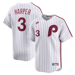 Bryce Harper Philadelphia Phillies Nike  Cooperstown Collection Limited Jersey - White Jerseys