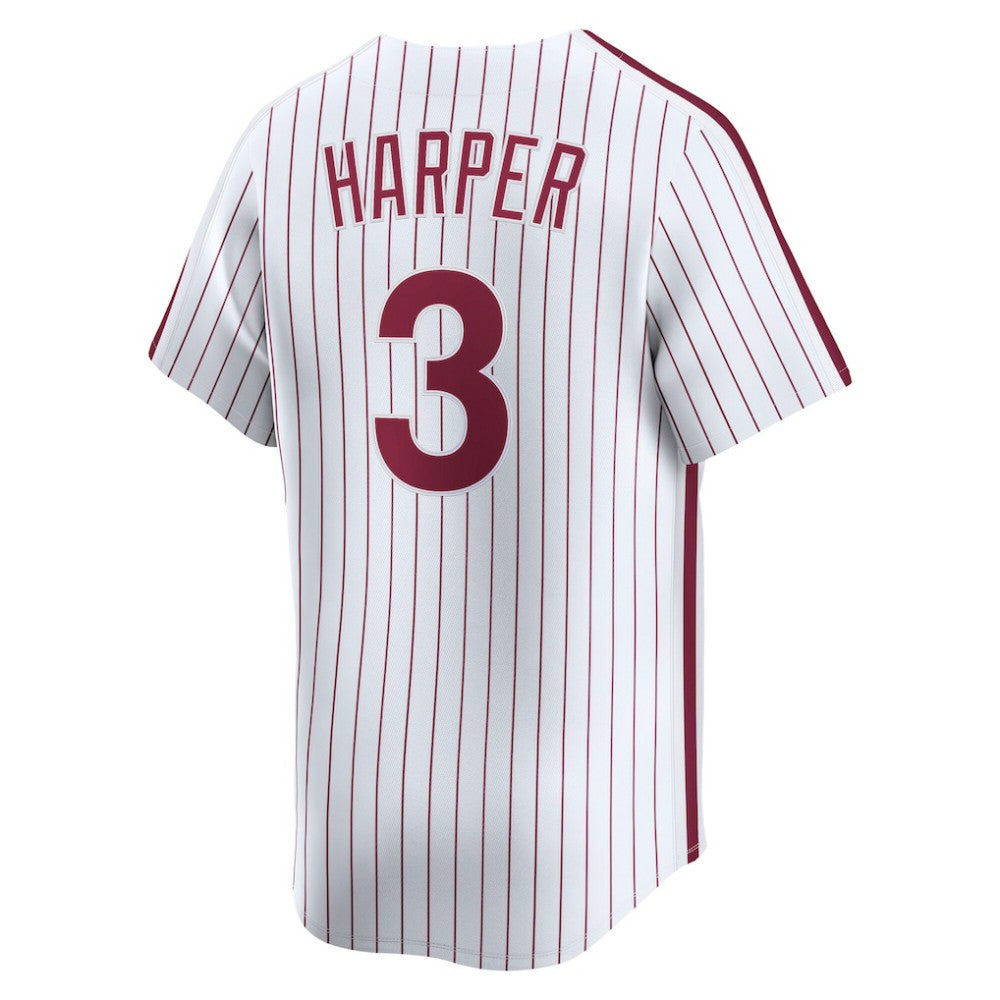 Bryce Harper Philadelphia Phillies Nike  Cooperstown Collection Limited Jersey - White Jerseys