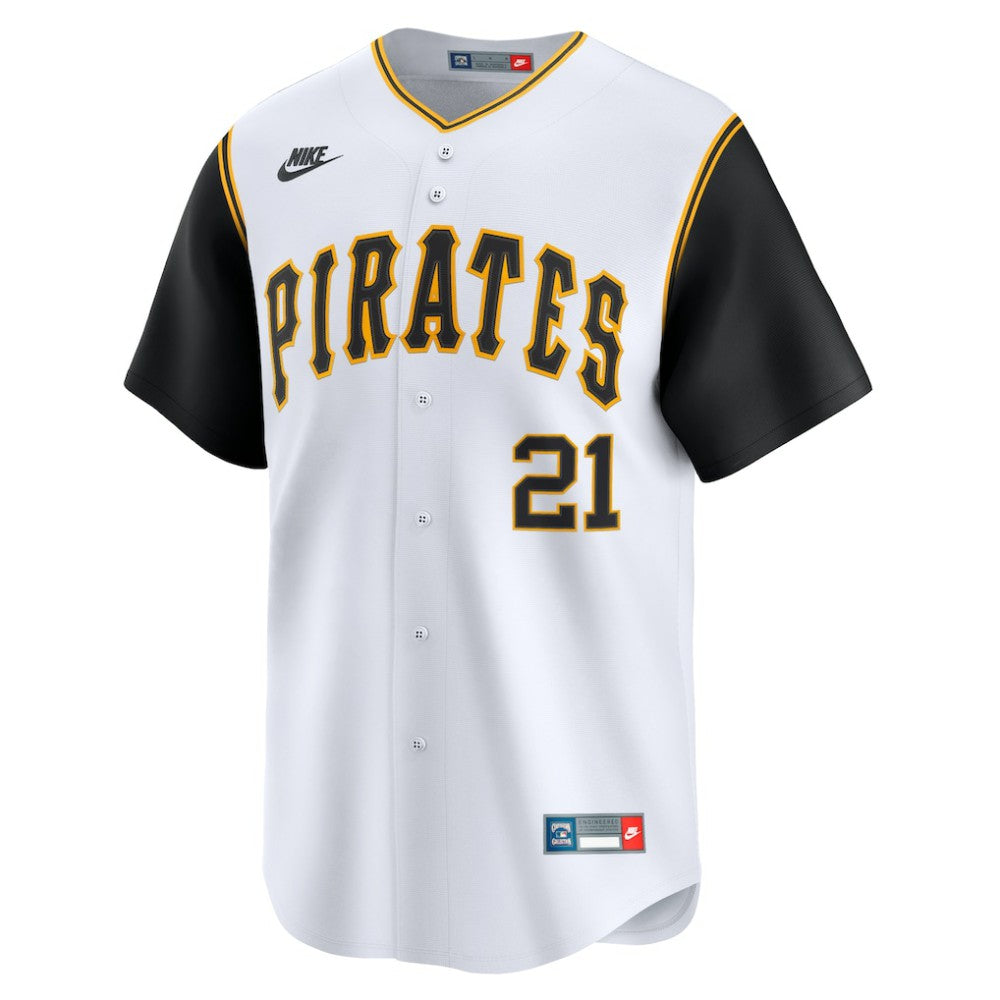 Roberto Clemente Pittsburgh Pirates Nike Cooperstown Collection Limited Jersey - White Jerseys