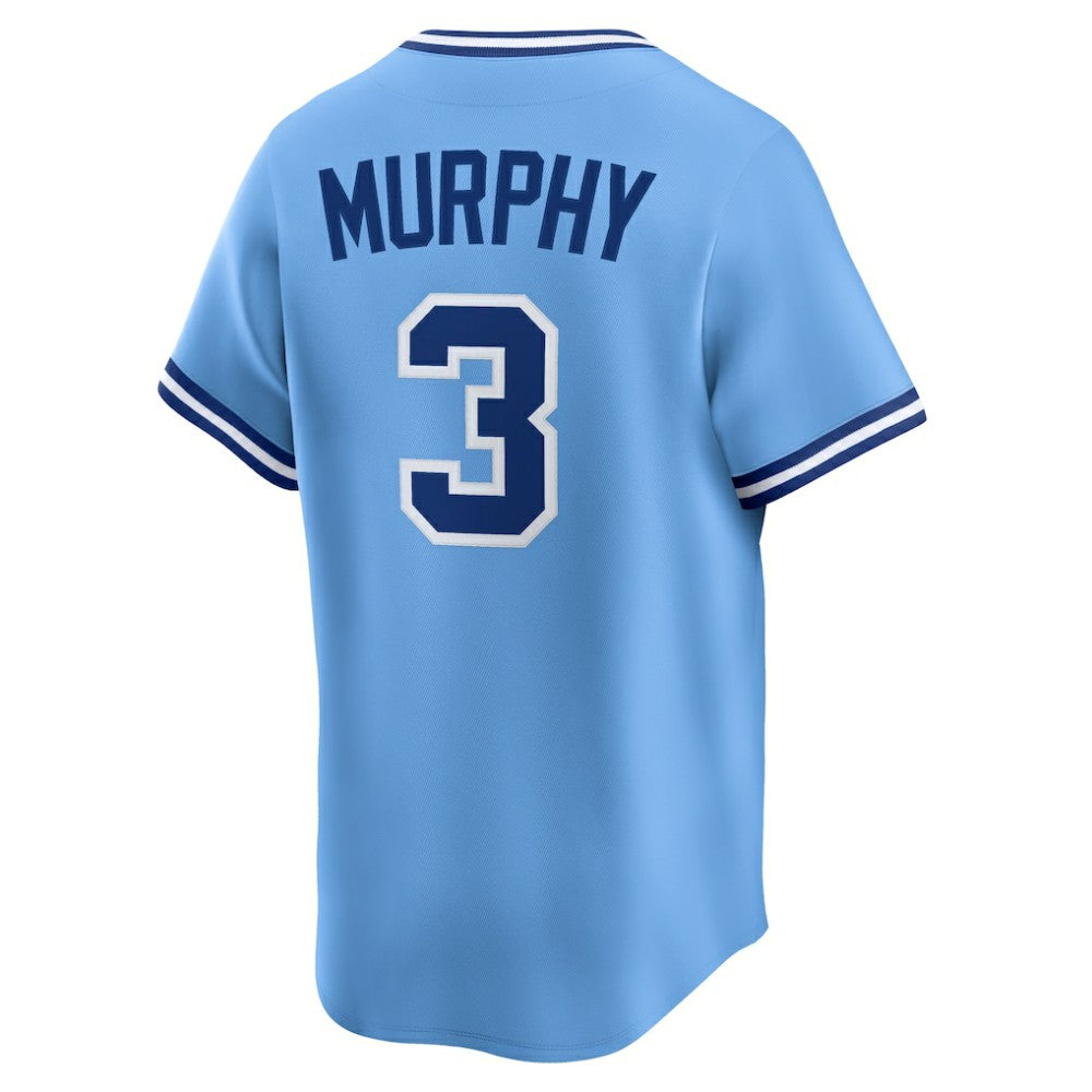 Dale Murphy Atlanta Braves Nike Throwback Cooperstown Collection Limited Jersey - Light Blue Jerseys