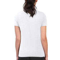 Houston Astros G-III 4Her by Carl Banks Women's Super-Slim Fit Lightweight Flowers Graphic T-Shirt - White T-shirts