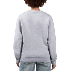 New York Mets G-III 4Her by Carl Banks Women's Flowers Graphic Pullover Sweatshirt - Heather Gray Pullover