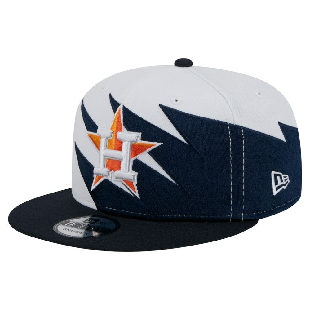 Houston Astros New Era Jagged 9FIFTY Snapback Hat - Navy/White Hats