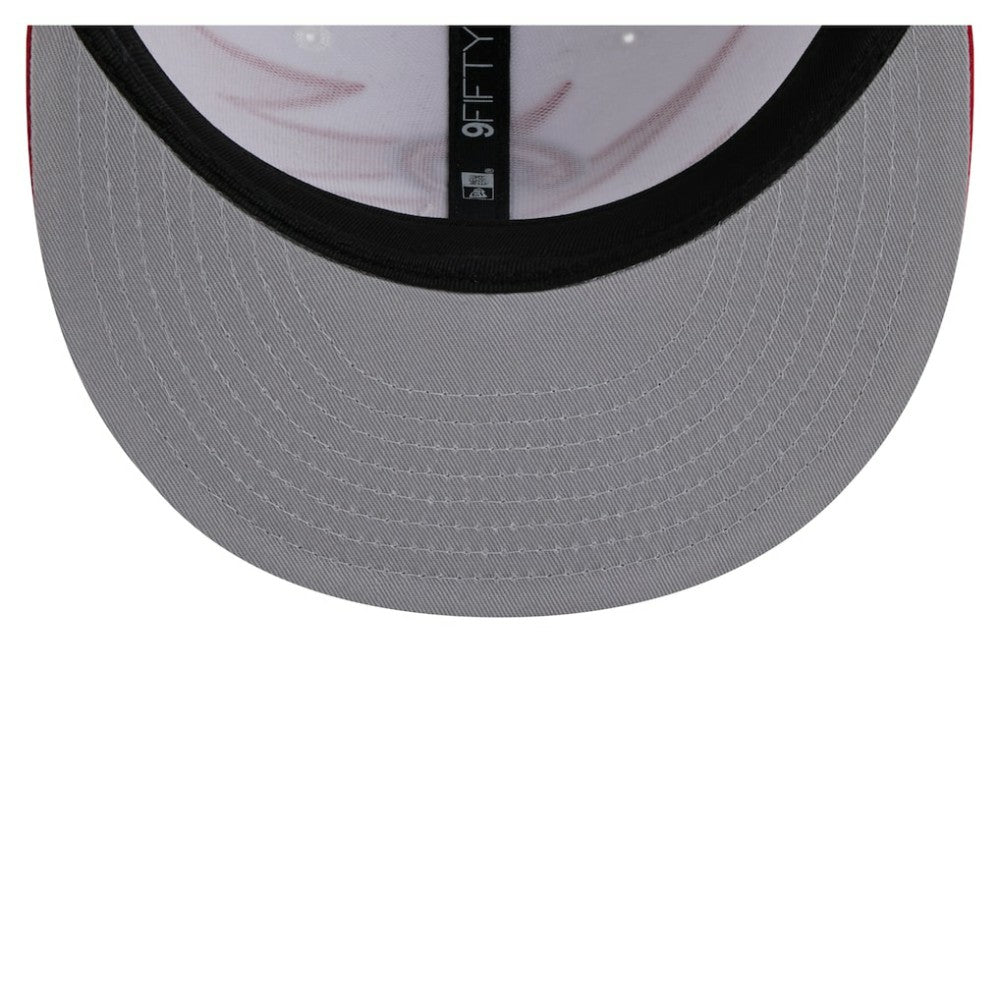 Philadelphia Phillies New Era Jagged 9FIFTY Snapback Hat - Red/White Hats