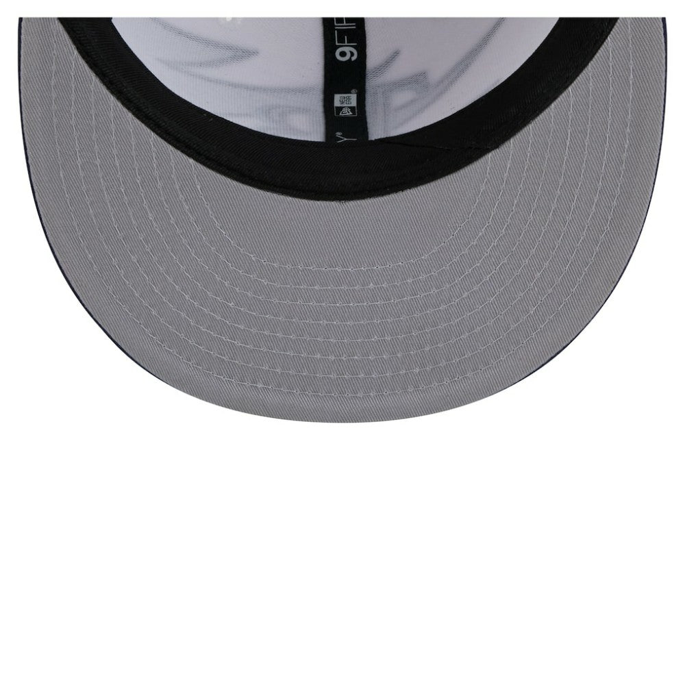 Tampa Bay Rays New Era Jagged 9FIFTY Snapback Hat - Navy/White Hats
