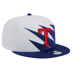 Texas Rangers New Era Jagged 9FIFTY Snapback Hat - Royal/White Hats
