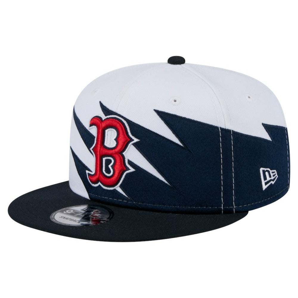 Boston Red Sox New Era Jagged 9FIFTY Snapback Hat - Navy/White Hats