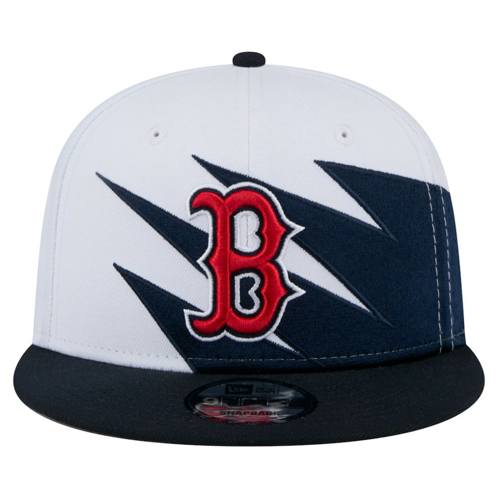 Boston Red Sox New Era Jagged 9FIFTY Snapback Hat - Navy/White Hats
