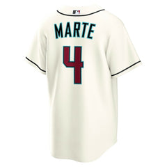 Ketel Marte Arizona Diamondbacks Nike Home Replica Jersey - Cream Jerseys