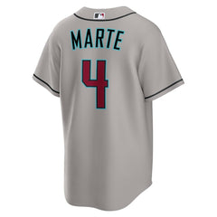 Ketel Marte Arizona Diamondbacks Nike Road Replica Jersey - Gray Jerseys
