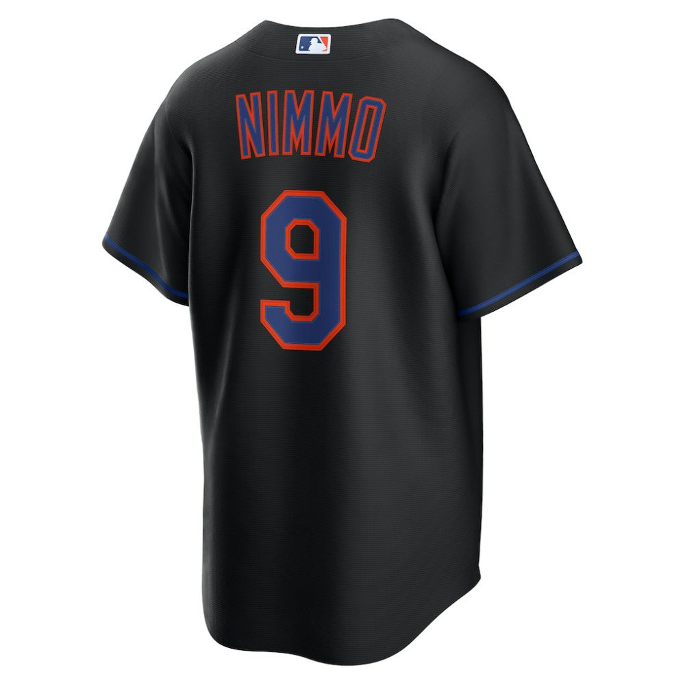 Brandon Nimmo New York Mets Nike Alternate Replica Jersey - Black Jerseys