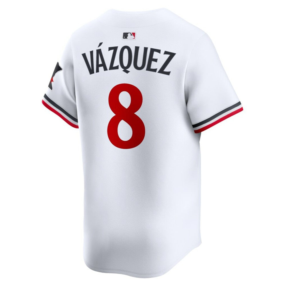 Christian Vázquez Minnesota Twins Nike Home Limited Jersey - White Jerseys