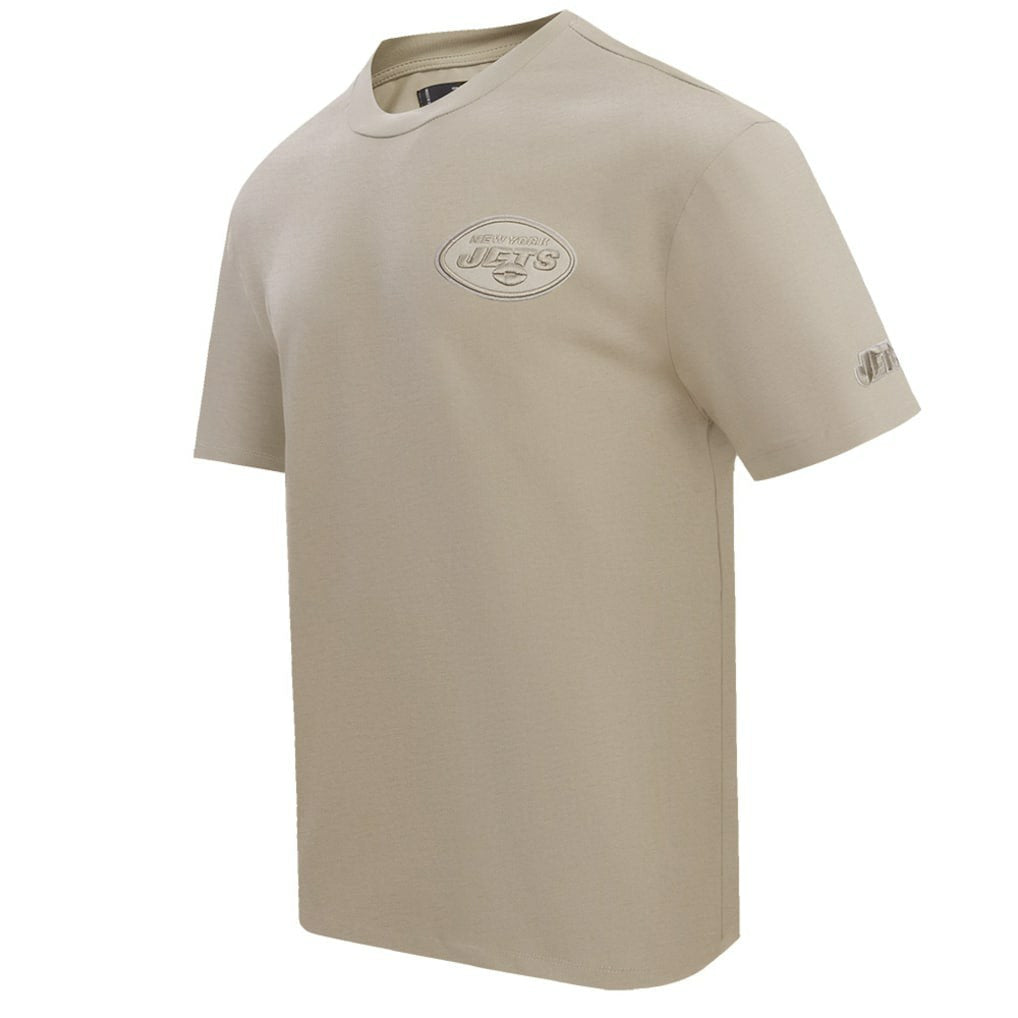 New York Jets Pro Standard Drop Shoulder T-Shirt - Tan T-shirts