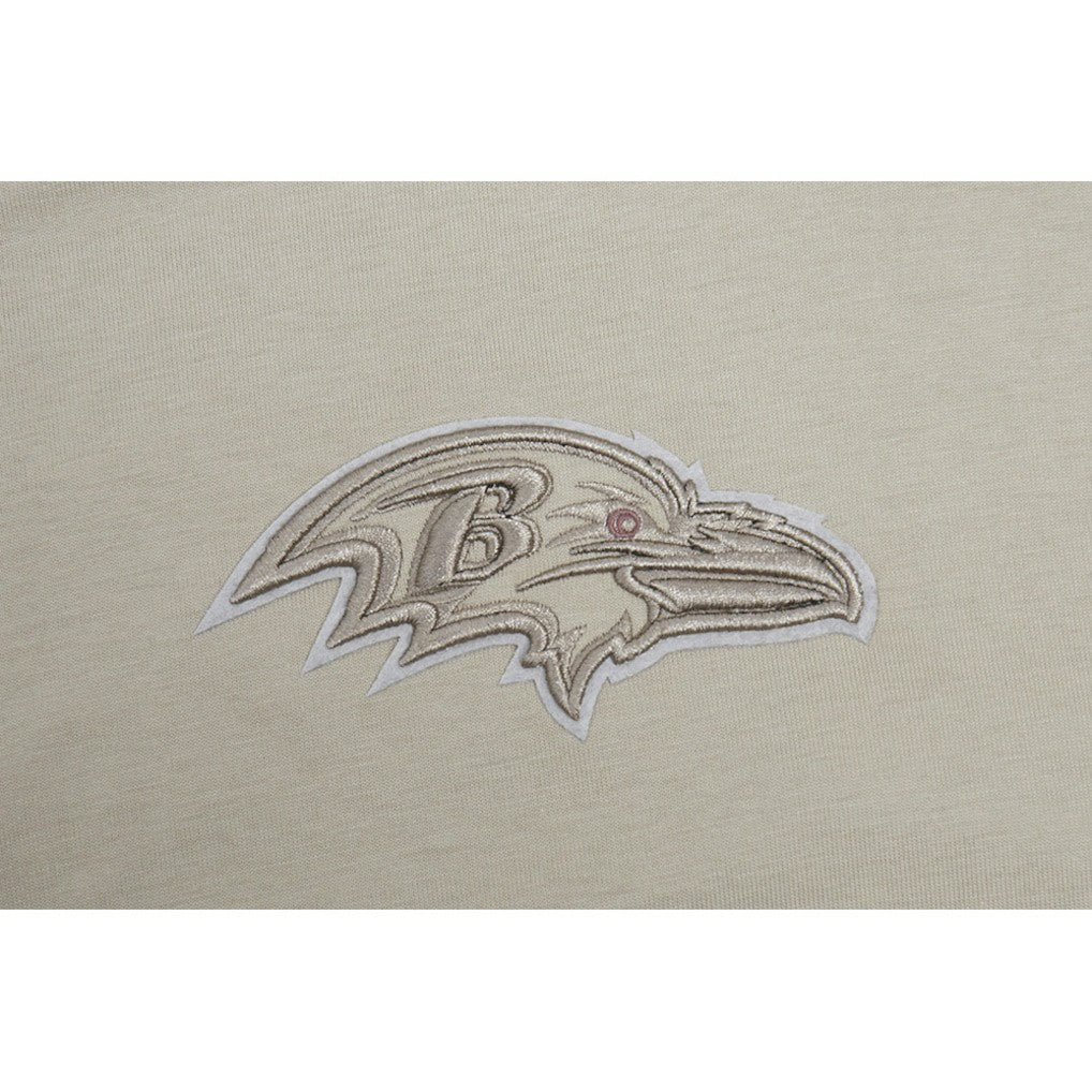 Baltimore Ravens Pro Standard Drop Shoulder T-Shirt - Tan T-shirts