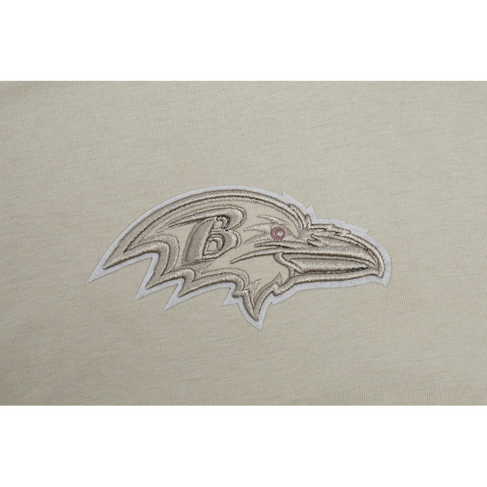 Baltimore Ravens Pro Standard Drop Shoulder T-Shirt - Tan T-shirts