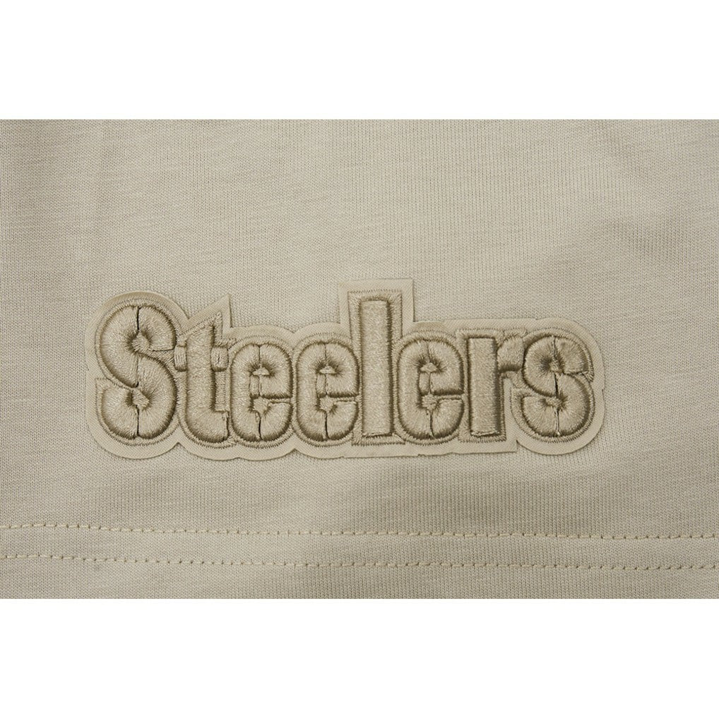 Pittsburgh Steelers Pro Standard Drop Shoulder T-Shirt - Tan T-shirts