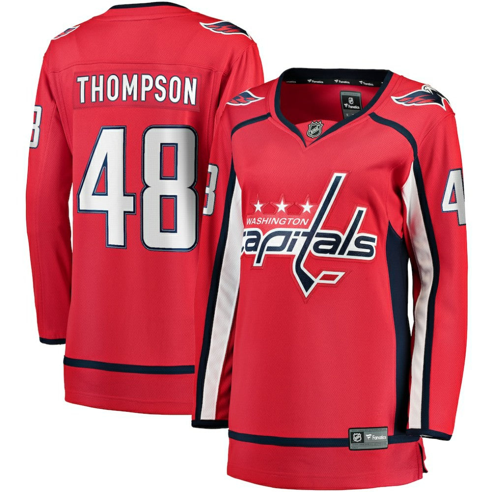 Logan Thompson Washington Capitals Fanatics Women's Home Breakaway Jersey - Red | US 201949849