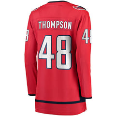 Logan Thompson Washington Capitals Fanatics Women's Home Breakaway Jersey - Red | US 201949849
