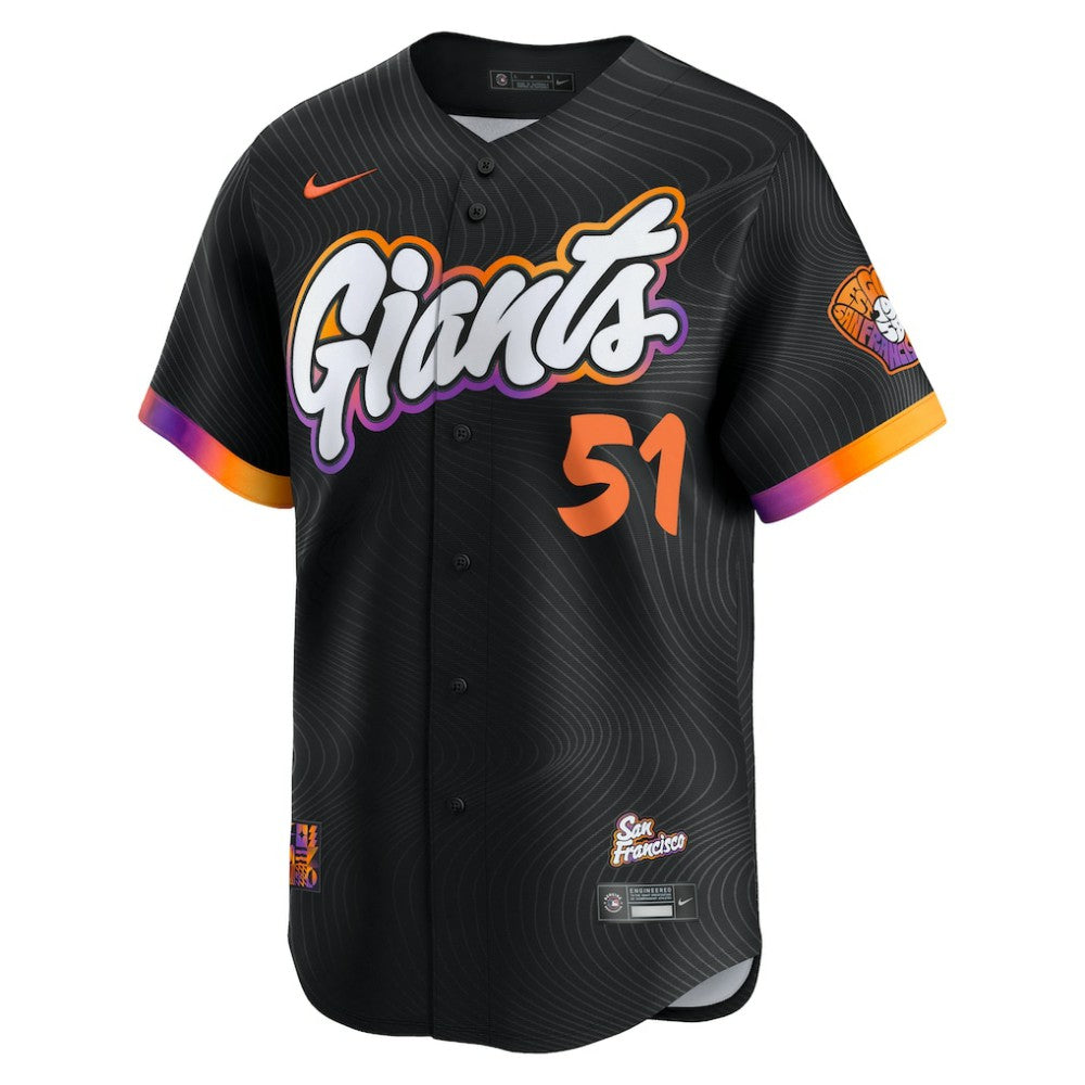 Jung Hoo Lee San Francisco Giants Nike 2025 City Connect Limited Jersey - Black Jerseys