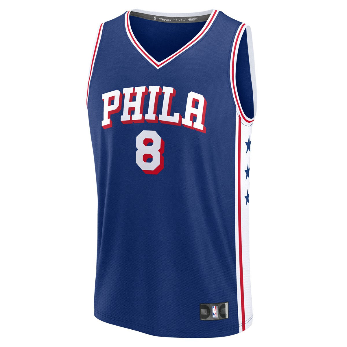 Paul George Philadelphia 76ers Youth Fast Break Replica Player Jersey Icon Edition Royal - Fanatics