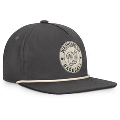 Washington Nationals Fanatics Closer Adjustable Hat - Charcoal Hats